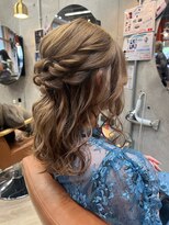 コージー(Kozy) ☆結婚式お呼ばれヘアアレンジ/ハーフアップアレンジ☆
