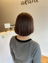アカラ ヘアー akala hair 丸みボブ