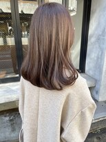 コフィー バイ メルト 吉祥寺(cofy by melt)&nbsp;【松本咲花】ブリーチなしダブルカラー春チョコレートベージュ