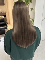 スティロ(stylo)&nbsp;ハイライトカラーグレージュベージュケアブリーチダブルカラー