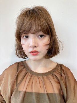 ビビディ バビディ ブー 河原町三条店(Bibbidi.bobbidi.boo) レイヤーボブ　オモダノリコ