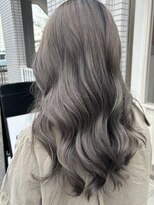 ジェムヘアスタジオ 湘南平塚南口店(Gem Hair Studio)&nbsp;エフェクトブリーチ×イルミナ『グレージュ』【Gem 神原】