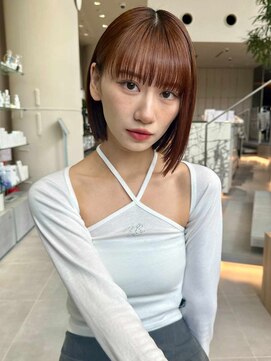ミンクス渋谷スマートサロン(MINX shibuya smart salon) 【MINX】似合わせ小顔レイヤーボブウルフ_渋谷/髪質改善