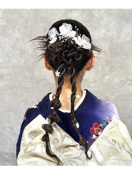 ブレス 横浜(bless) カチモリヘア/成人式/ヘアセット/卒業式