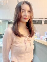 ロンド ボーイ 表参道(Lond BOY)&nbsp;フェミニンロング×顔周りレイヤーカット髪質改善[表参道]