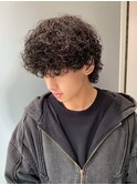 ツイストスパイラルパーマツイストパーマ波巻きパーマウルフ★