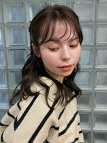 デジタルパーマ チェリーブラウン イメチェン sksぬkrっy