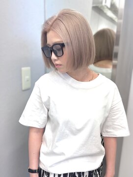 ロテ 名古屋 名駅店(Lote.) くびれヘア/アプリコットオレンジ/ハイライトカラー/名古屋/名駅