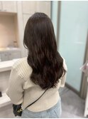 色っぽい◎こなれウェットのミディアムウェーブ/髪質改善