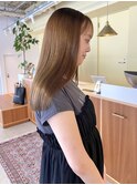 20代30代40代　アッシュカラー/ストレートパーマ