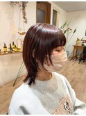 パープル×ウルフスタイル