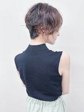 モリオ(morio) *大人ショートパーマショートニュアンスパーマゆるふわパーマ