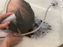 ヴァンファミリー アピタ福井飯塚店(Vanfamily)の雰囲気(頭皮洗浄体験出来ます。 専用の機械を使った本格的頭皮ケア)