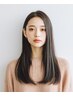 《人気No.2》髪質改善★ストレート+カット+Aujuaサッシェ付 ¥23,200→¥19,000