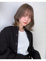 コア銀座メゾン(COA GINZA Maison)&nbsp;髪質改善レイヤーカット前髪カット顔周りレイヤー暗めカラー銀座