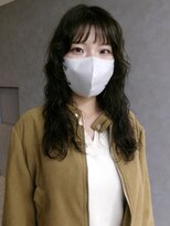 ジュール(JOULE'S)&nbsp;海外風パーマ×透明感抜群オリーブカラー