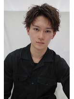 リベルテ グリット(Liberte Grit)&nbsp;波巻きショートメンズラルフカールスパイラルメンズパーマ