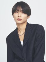 サンバレー(SUNVALLEY) シースルーバング ニュアンスパーマ シースルーマッシュ 韓国