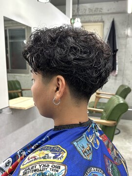 ザスーツブラザーズ(THE SUITS BROTHERS) MEN'SHAIRウルフカルマパーマメンズショートイージーパーマ