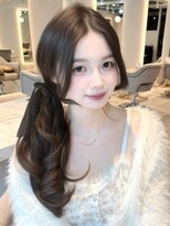 マインバイアフロートギンザ(MYNE by AFLOAT GINZA)&nbsp;顔周りカット/透明感カラー/グレージュ/アッシュブラウン