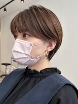 ガーデンタチカワネクスト(garden tachikawa next) マッシュショート耳掛けショート丸みショート大人上品20代30代