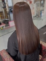 キャパジャストヘアー(CAPA just hair) 艶カラーコーラルベージュダークブラウン