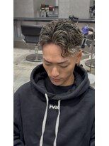 サンズ 梅田 中崎町(SUNS)&nbsp;【梅田】メッシュカラー×フェザーパーマ