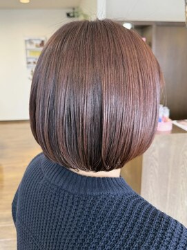 ワイボンドヘアー(Y bond hair) 似合わせカット40代50代60代ショートボブくびれレイヤーボブ