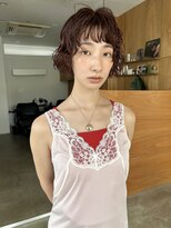 パークホワイト 代官山(PARK White)&nbsp;ゆるふわボブパーマ小顔レイヤーハッシュカット