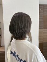 アッシュ 下丸子店(Ash)&nbsp;グレーカラー外ハネボブ