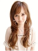 ♪♪♪♪♪ふんわりシフォン☆フレアウェーブロング♪♪♪♪