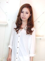 チャクラ アルカ ヘアサロン(Chakura arka Hair Salon) 外国人風かきあげスタイル　[外国人風/ブルーアッシュ]