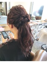 ホルムヘア(holm hair) お呼ばれヘアー