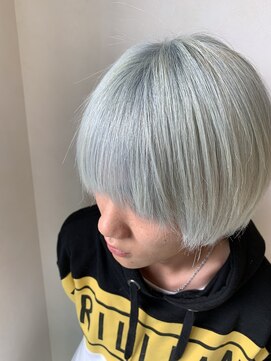 ヘアーデザイン ラクーナ(hair design La cuna) ホワイトマッシュヘア/メンズカット/ブリーチ/韓国ヘア/韓国風