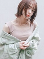 プラタナス 国分寺南口店(PLATANUS)&nbsp;ラベンダーベージュ切りっぱなしボブ♪