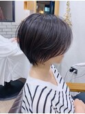 【mag  ginza】立体感くびれショートボブ×ハイライトカラー
