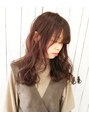 プレッティ フォー ヘア(PRETTY FOR HAIR) ブラウンカラーにほんのりピンクで大人っぽく♪