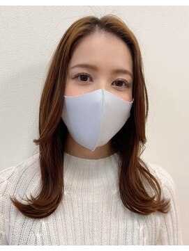 クアトロ グランシュ 川崎店(QUATRO × GranCieux) 【QUATRO川崎】大人可愛い小顔　顔まわりレイヤカットー