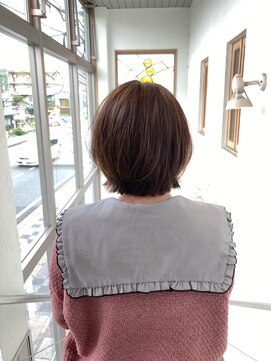 トップヘアー 中庄店(TOP HAIR fuapua) レイヤーショートボブ『Nao』