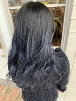 アンカーウェリナ(ANCHOR welina)&nbsp;『stylist渡邊』ネイビージュグラデーション