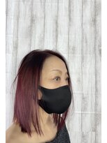 ビューティドレッセヤマノ 池袋パルコ(Beauty Dresse YAMANO)&nbsp;【インナーカラー】サラサラインナーカラーボブ