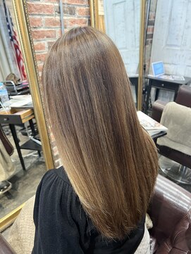 トロニー(TLONY) ナチュラルハイライトカラー　アッシュベージュ　stylist/miaki