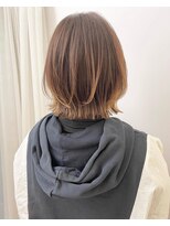 ネオリーブ チロル 横浜西口店(Neolive CiroL.)&nbsp;外はねボブ　ボブルフ　アッシュベージュ くびれヘア