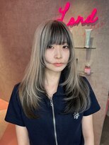 ロンドヴァリー 渋谷店(Lond vallee)&nbsp;アウターカラーホワイトベージュ！顔周りレイヤー！