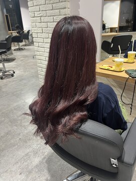 リーオオサカ(Lee Osaka) ワインレッド×東芽生