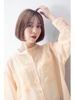 ブリング バイ スノードロップ 吉祥寺(BRING by Snowdrop)&nbsp;黒髪/グレーベージュ/レイヤーロング/前髪パーマ/吉祥寺