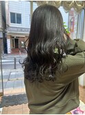 【オリーブグレー】透け感/暗髪/アンニュイ/くすみ感/千葉/前髪