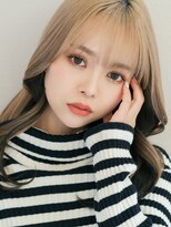 ミンクス渋谷スマートサロン(MINX shibuya smart salon)&nbsp;美髪 ピンクブラウン 切りっぱなしボブ エアリーロング