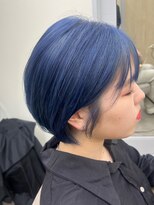 ユニ 江坂(Uni.)&nbsp;トリプルカラー　ネイビーブルー