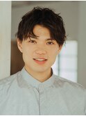 さわやかアップバング